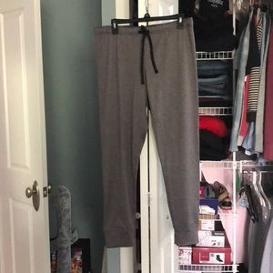 Light gray sweatpants